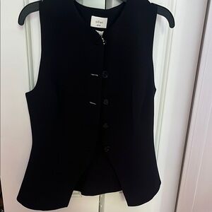 Aritzia NWT Regal Sleeveless Vest in Black